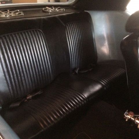 1969 Blue Ford Mustang Hardtop