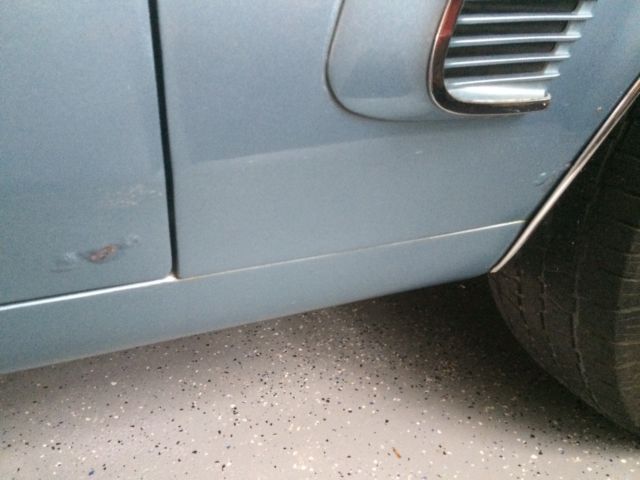 1969 Blue Ford Mustang Hardtop