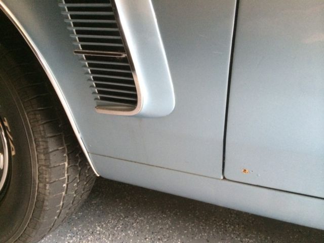 1969 Blue Ford Mustang Hardtop