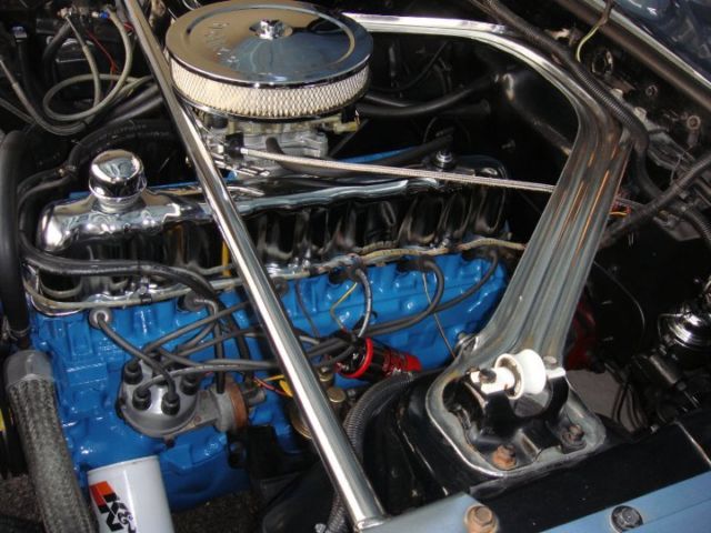 1969 Blue Ford Mustang Hardtop