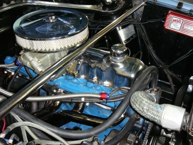 1969 Blue Ford Mustang Hardtop