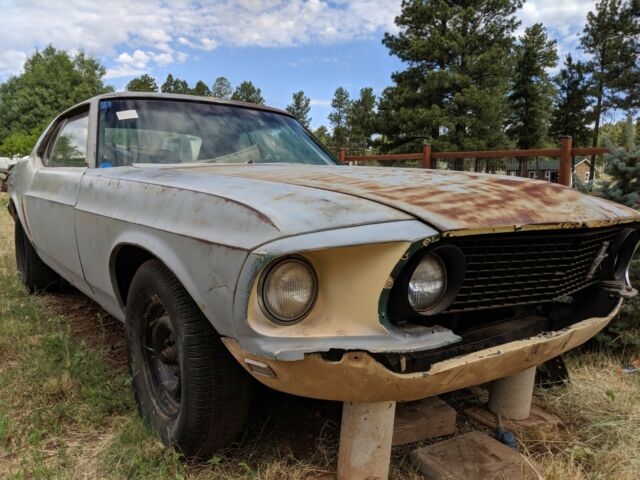 1969 Gray Ford Mustang Coupe