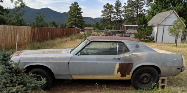 1969 Gray Ford Mustang Coupe