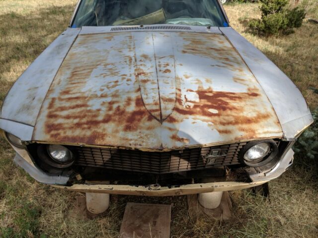 1969 Gray Ford Mustang Coupe