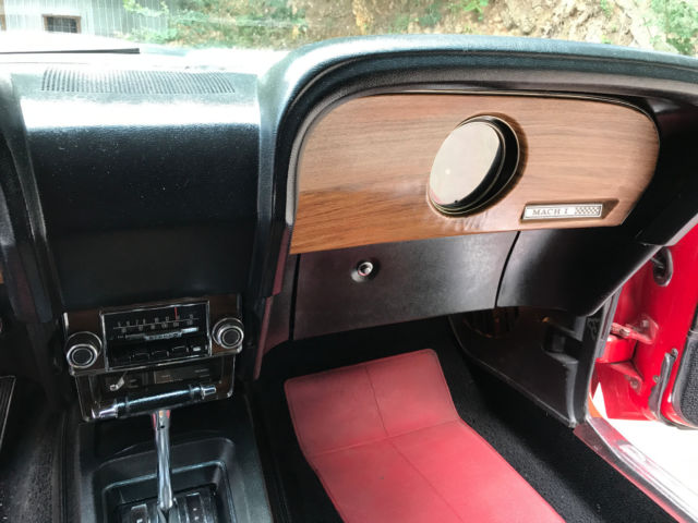 1969 Red Ford Mustang Coupe