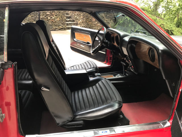 1969 Red Ford Mustang Coupe