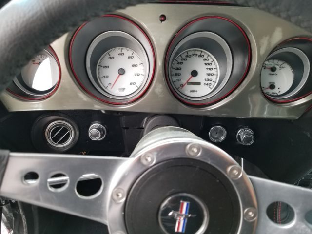 1969 Black Ford Mustang Fastback