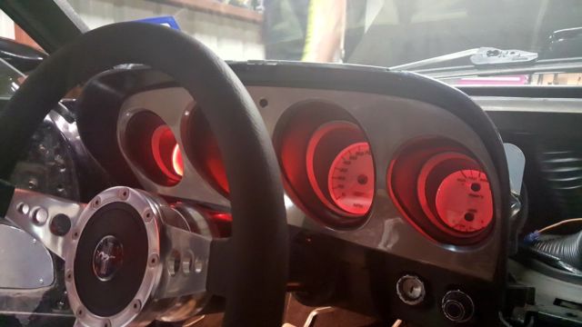 1969 Black Ford Mustang Fastback