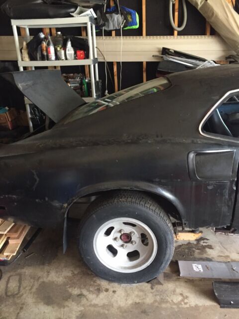 1969 Black Ford Mustang Fastback