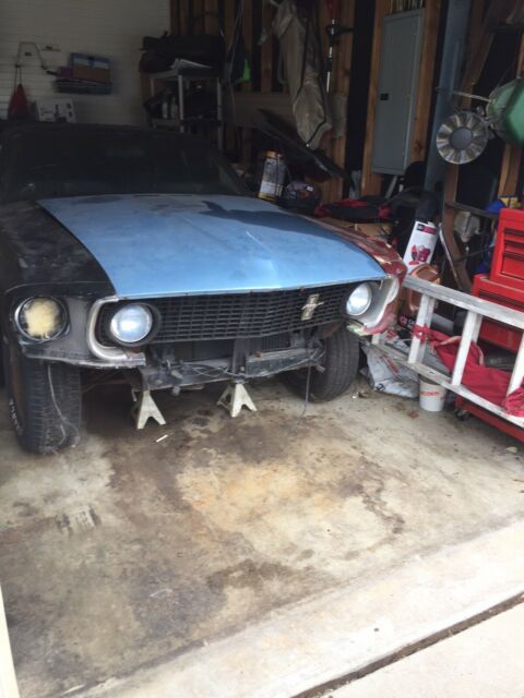 1969 Black Ford Mustang Fastback