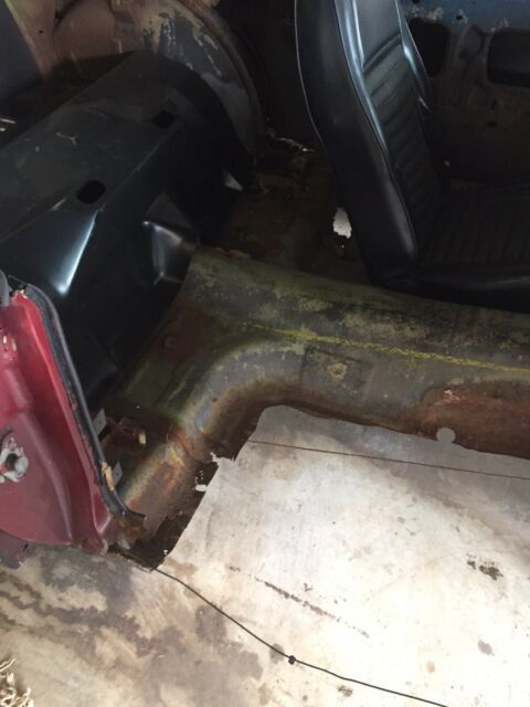 1969 Black Ford Mustang Fastback