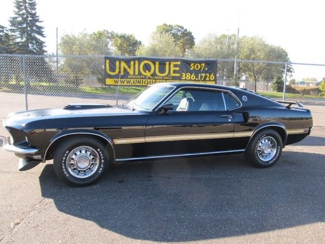 1969 Black Ford Mustang Coupe
