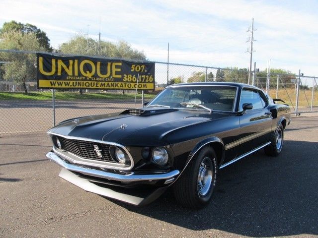 1969 Black Ford Mustang Coupe