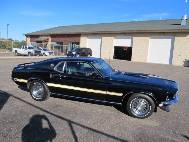 1969 Black Ford Mustang Coupe