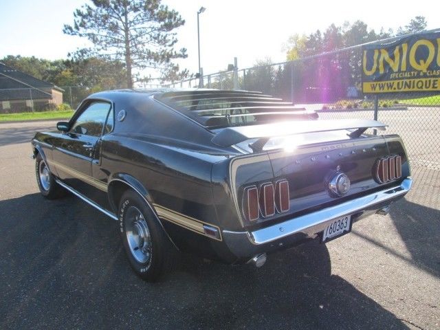 1969 Black Ford Mustang Coupe