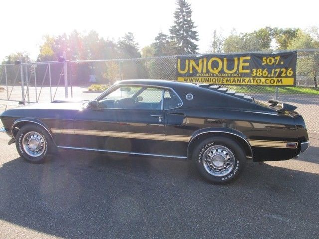 1969 Black Ford Mustang Coupe