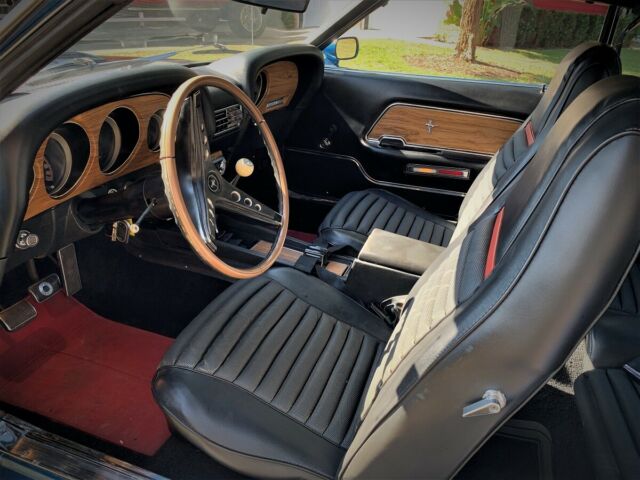 1969 Blue Ford Mustang Fastback