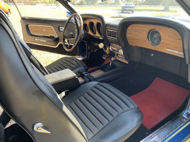 1969 Blue Ford Mustang Fastback