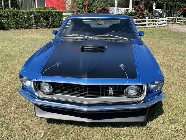 1969 Blue Ford Mustang Fastback
