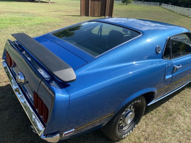 1969 Blue Ford Mustang Fastback