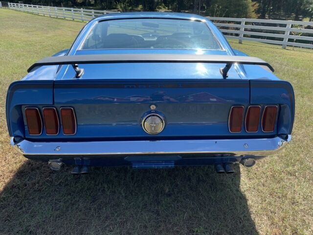 1969 Blue Ford Mustang Fastback