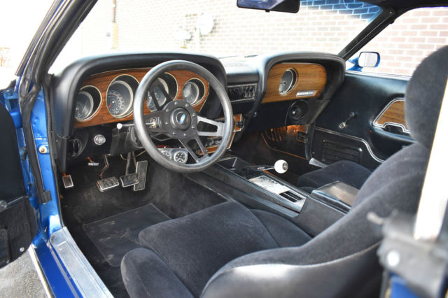 1969 Blue Ford Mustang Fastback
