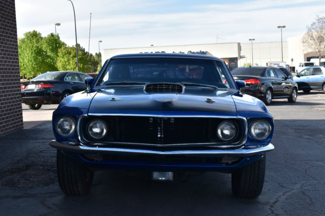1969 Blue Ford Mustang Fastback