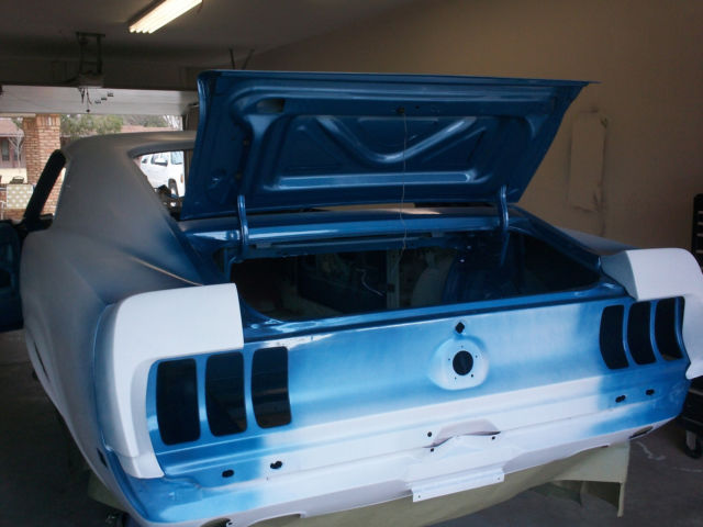 1969 Acapulco Blue Ford Mustang