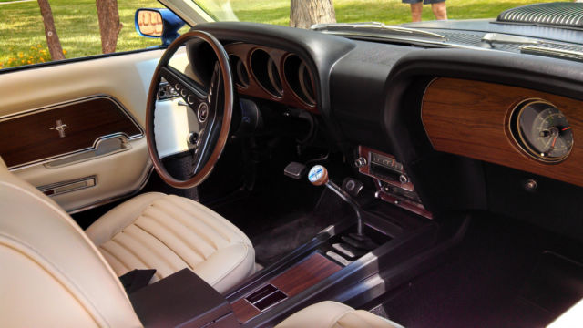 1969 Acapulco Blue Ford Mustang