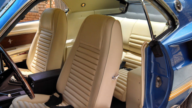 1969 Acapulco Blue Ford Mustang