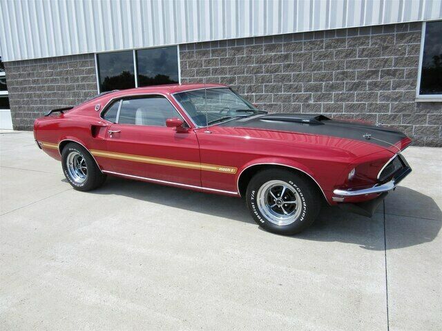 1969 Red Ford Mustang Coupe