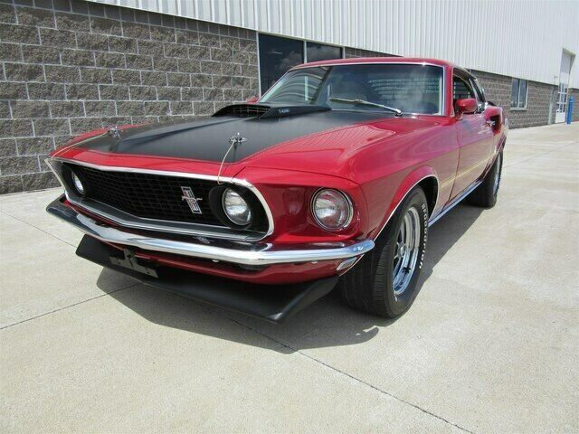 1969 Red Ford Mustang Coupe