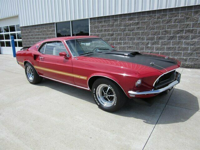 1969 Red Ford Mustang Coupe