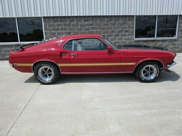 1969 Red Ford Mustang Coupe