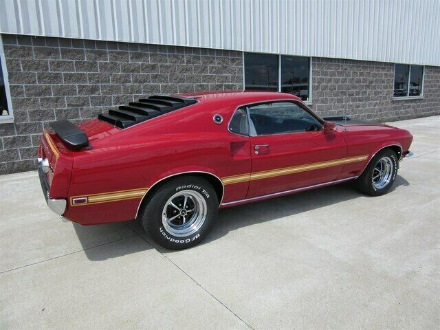 1969 Red Ford Mustang Coupe