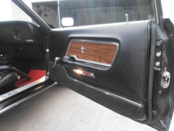 1969 Black Ford Mustang Fastback