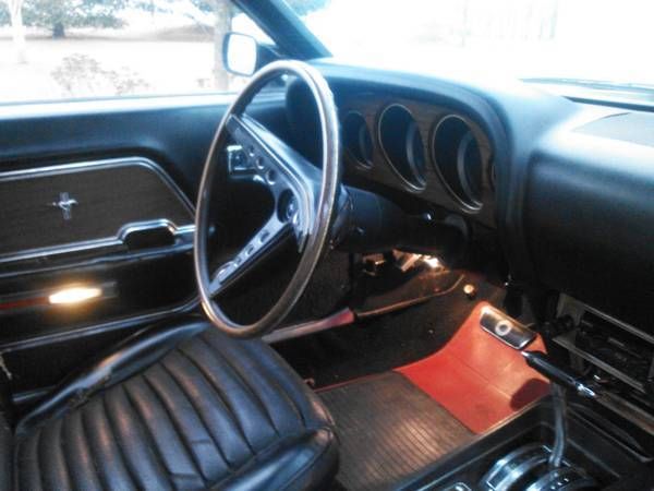 1969 Black Ford Mustang Fastback