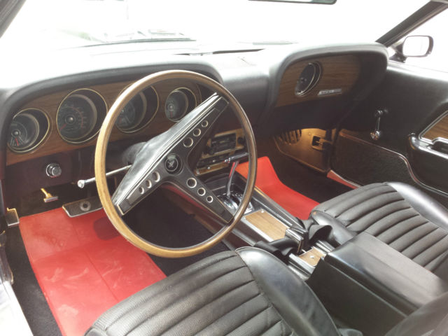 1969 Black Ford Mustang Fastback