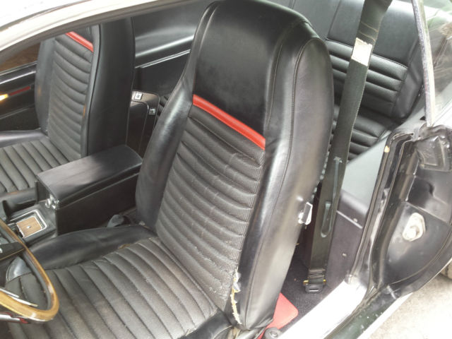 1969 Black Ford Mustang Fastback