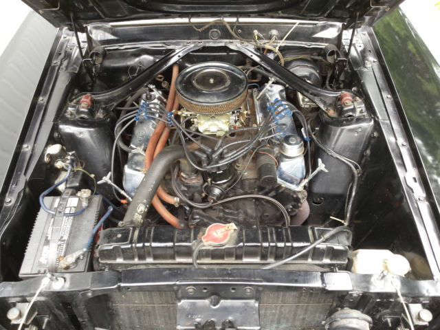 1969 Black Ford Mustang Fastback