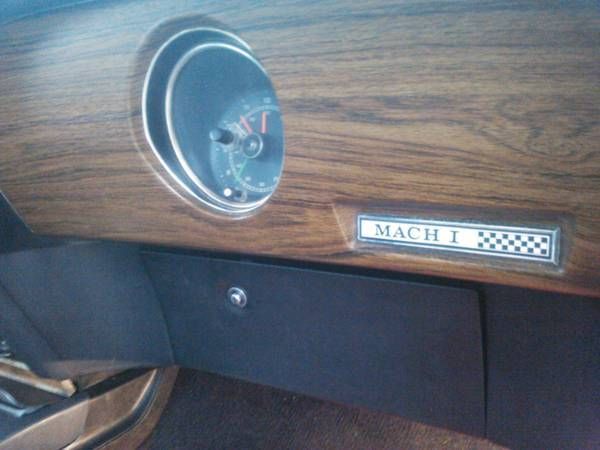 1969 Black Ford Mustang Fastback