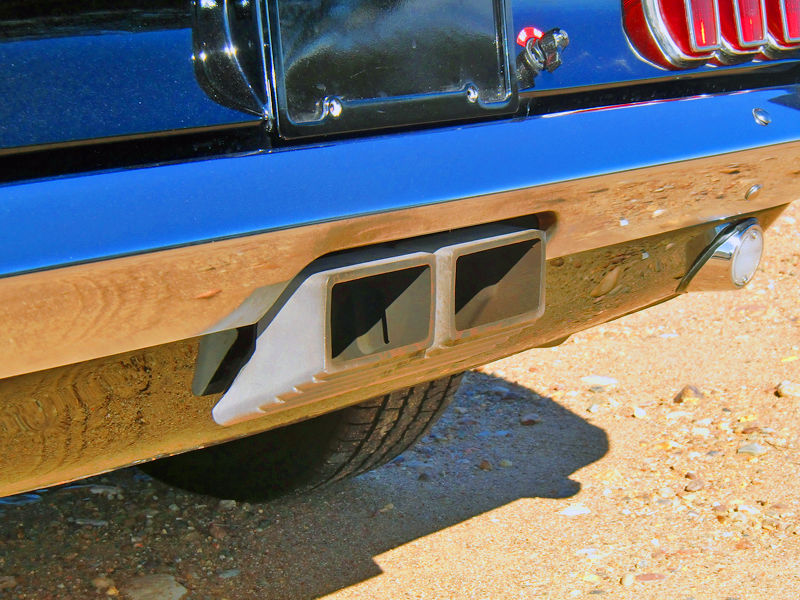 1969 Black w/ Combination  Red Boss Graphics Ford Mustang 2 door Fastback