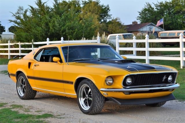 1969 Ford Mustang Mach-1 Fastback, Restored, AC, Mach1, NO RESERVE for ...