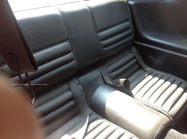 1969 Yellow Ford Mustang Hardtop