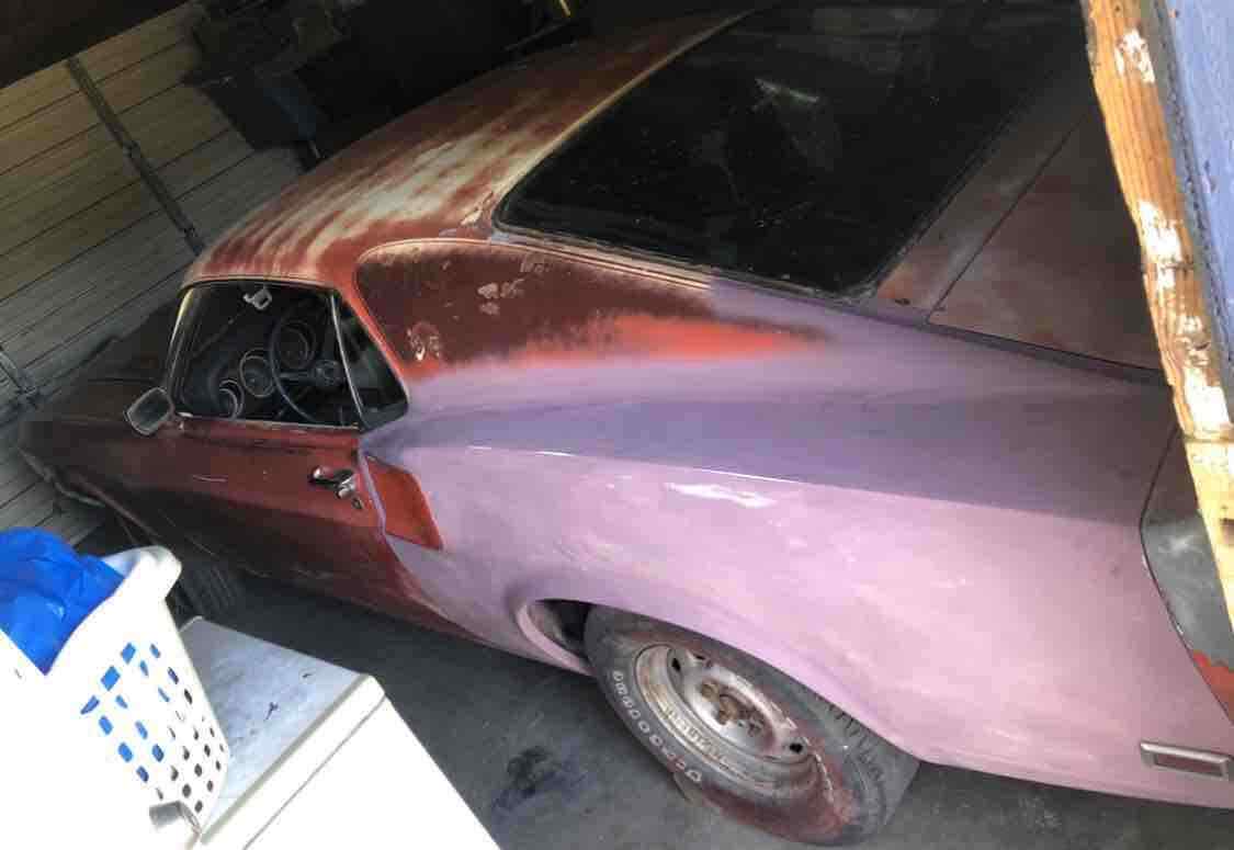 1969 Red Ford Mustang Mach 1