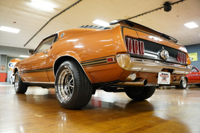 1969 Orange Ford Mustang --
