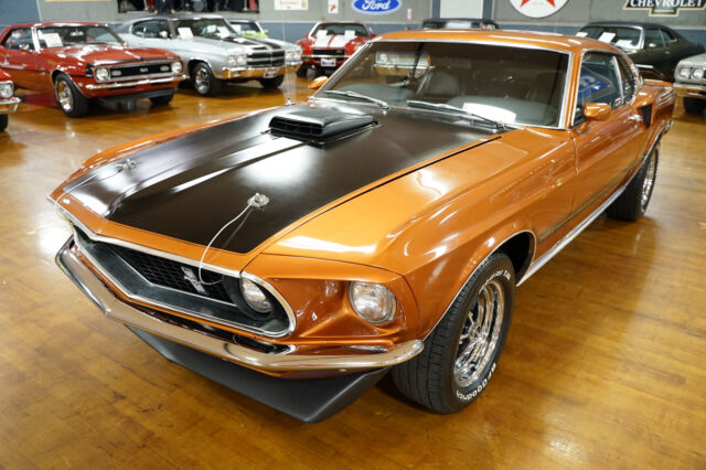 1969 Orange Ford Mustang --