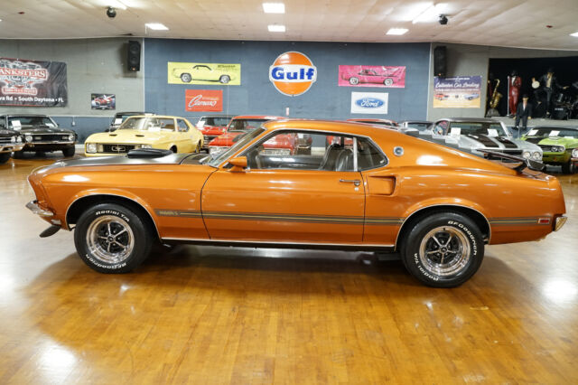 1969 Orange Ford Mustang --