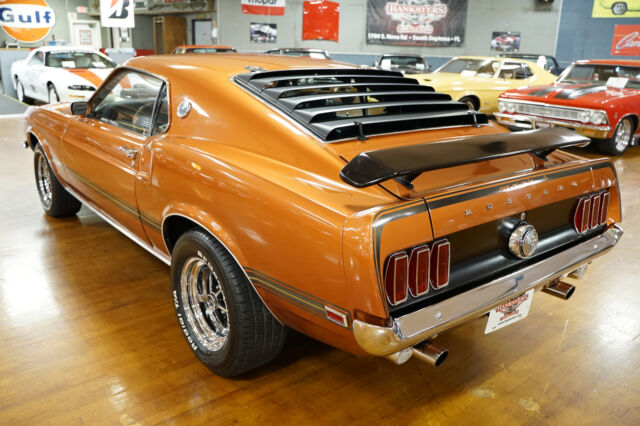 1969 Orange Ford Mustang --