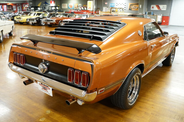 1969 Orange Ford Mustang --